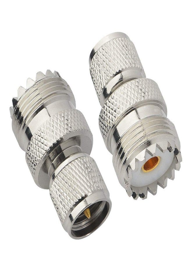 onelinkmore UHF Adapters Mini UHF Male to UHF Female SO239 PL259 Connector RF Coax Adapter Pack of 2 - Image 5